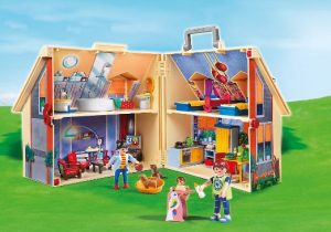 Casa maletín de muñecas de playmobil