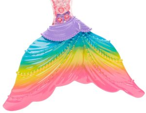 sirena barbie luces arcoiris