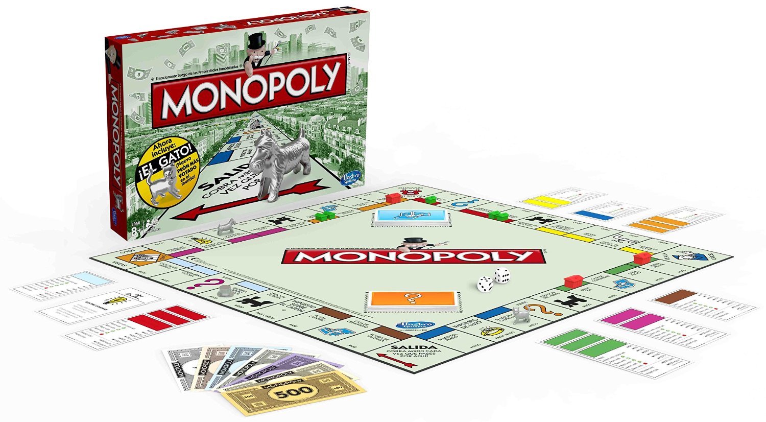 Hasbro Gaming Juego De Mesa Monopoly Clasico C1009