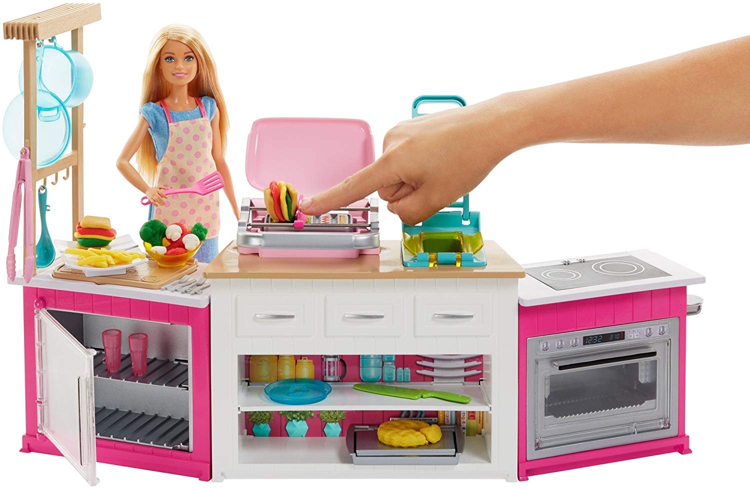 Большой набор кукол. Мега кухня Barbie. Барби супер кухня. Набор Барби. Большой набор с Барби кухня.